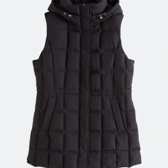 Bernardo Black Puffer Vest - Picture 3 of 3